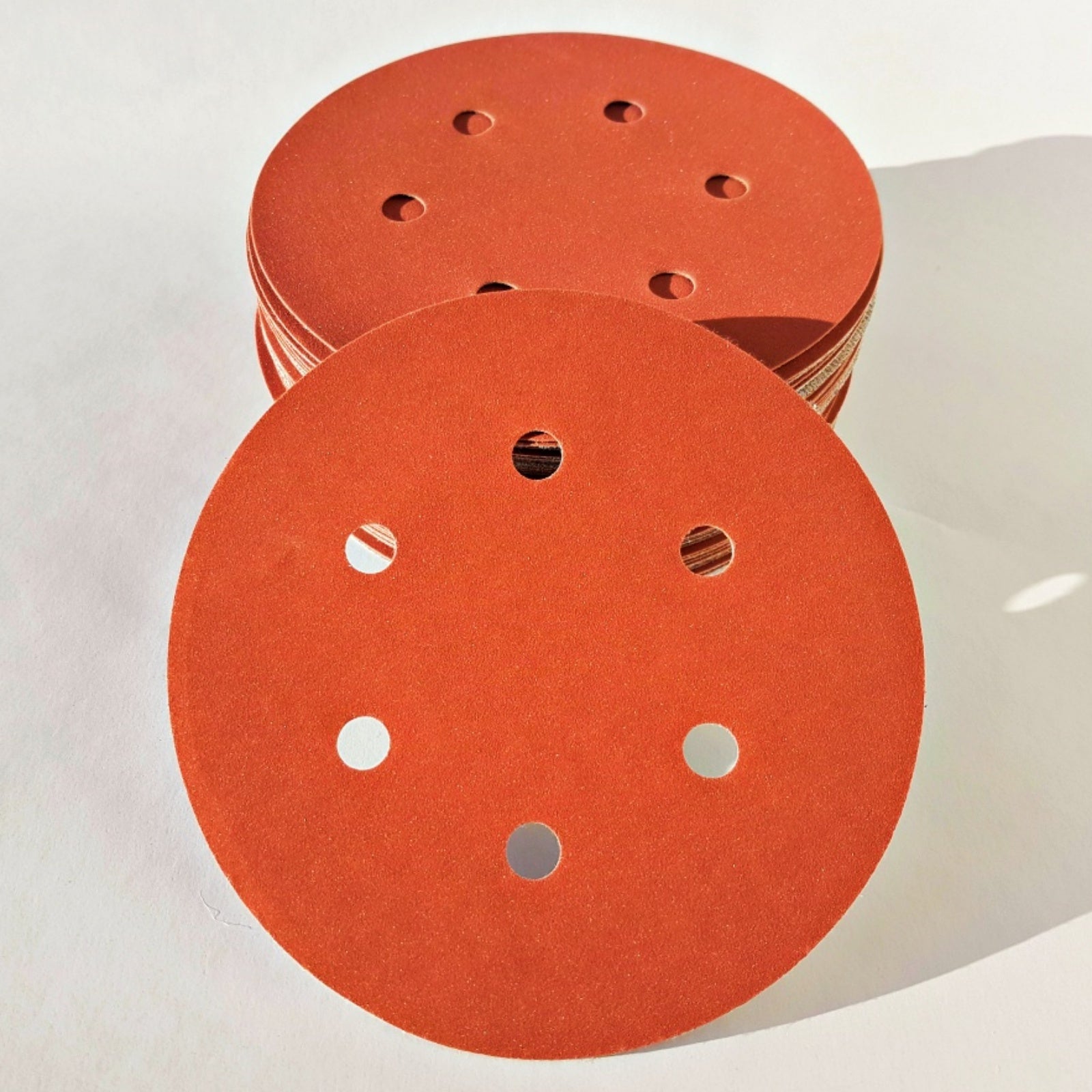Coarse Cut Sanding Discs, Grip, 6 Holes - Bulldog Abrasives