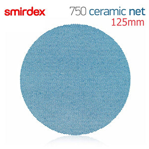 Smirdex 750 Ceramic Net 125mm Dust Free sanding discs