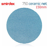 Smirdex 750 Ceramic Net 150mm Dust Free sanding discs